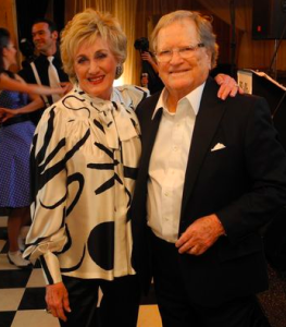 Billy Ray Hearn and wife Nancy at his 85th birthday party.